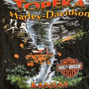 Harley Davidson T-Shirt XL Kansas
